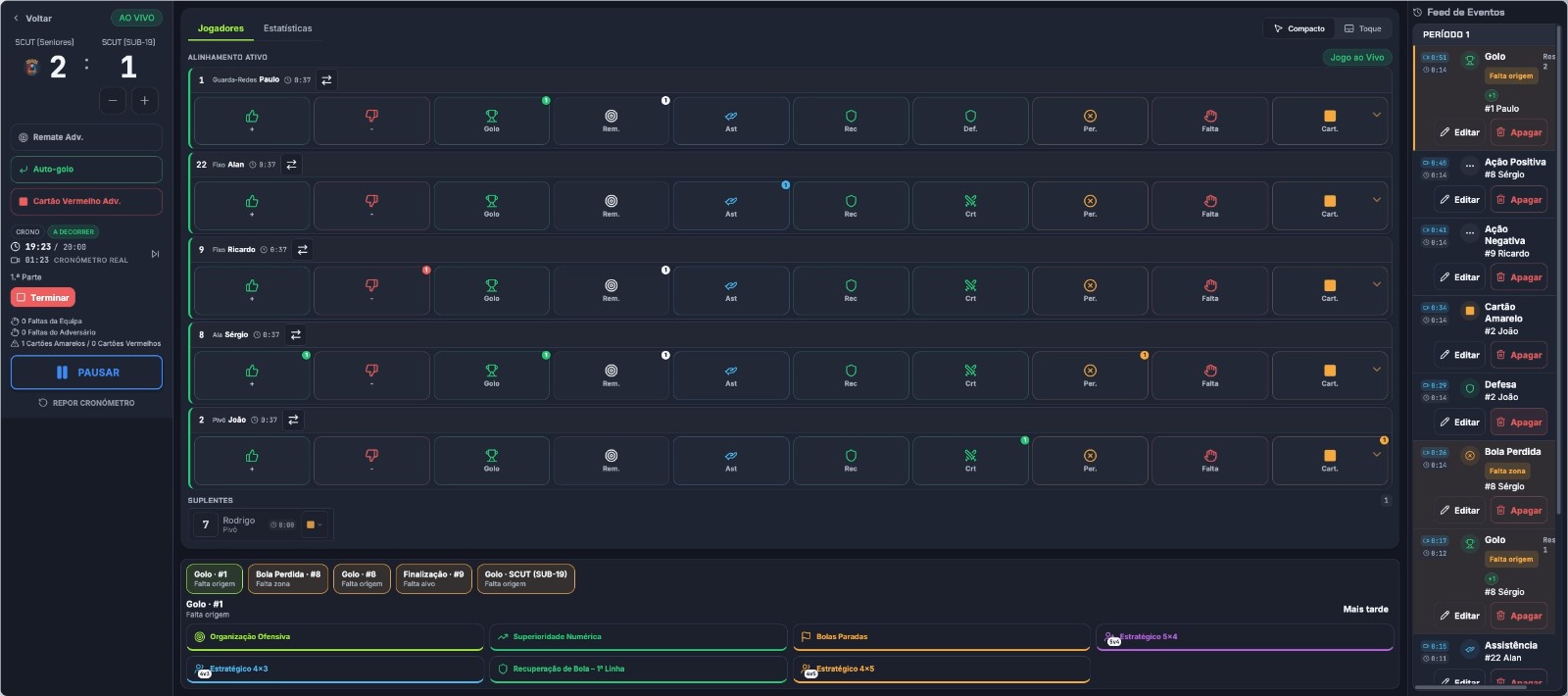 Live Game Tracking