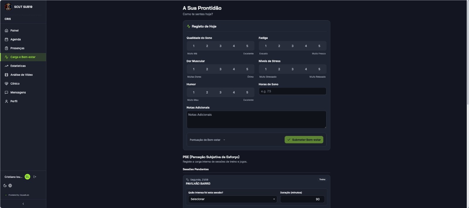 Wellness Check-in