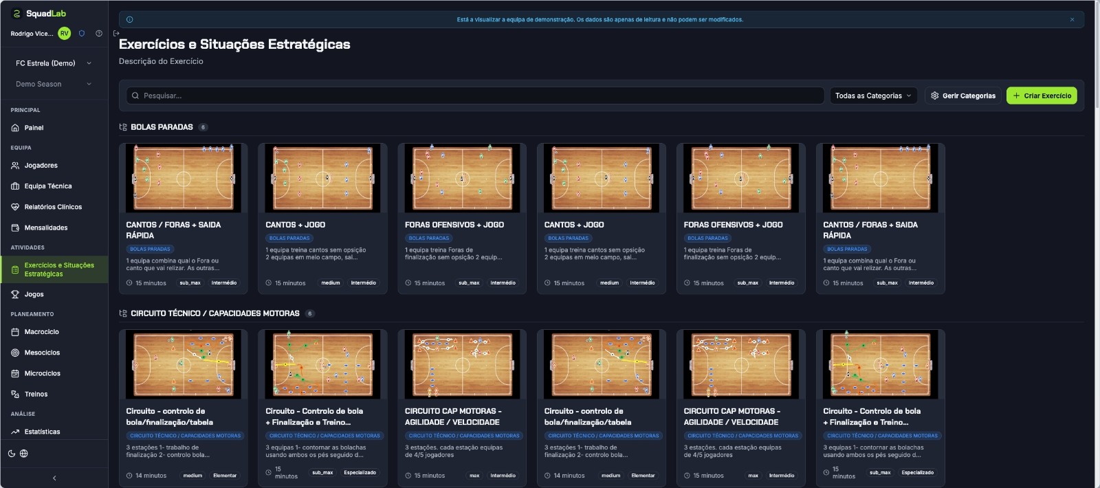 Exercises & Tactics